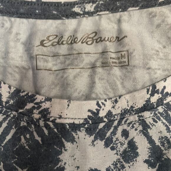 Eddie Bauer Blue Cotton Blend Lightweight Maxi Women's Dress Size Medium - Picture 5 of 7